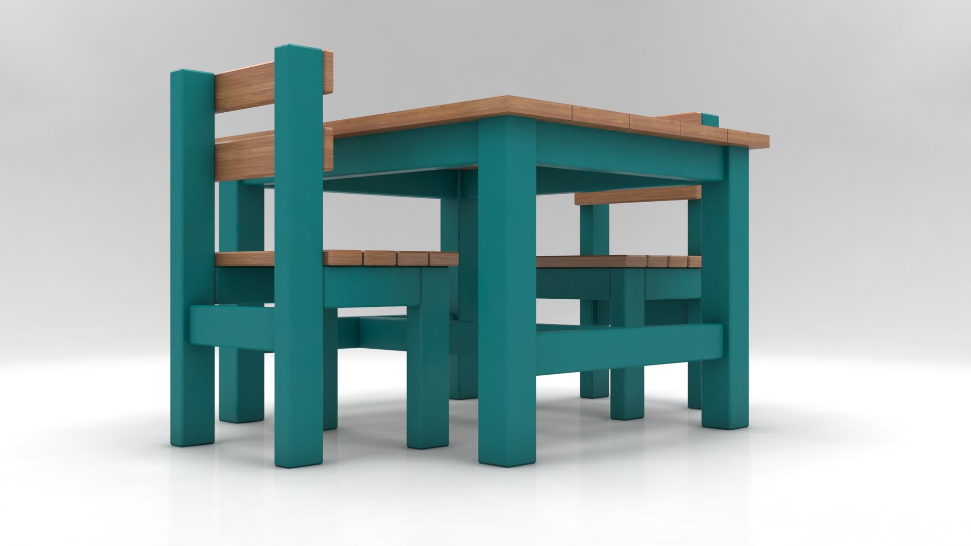 Activity Table 3D Model - TurboSquid 1640865