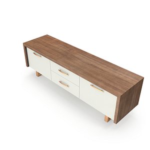 3D sideboard furnishing model
