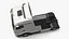 Ciągnik siodłowy Mercedes eActros 600 w kolorze białym, przygotowany do Cinema 4D