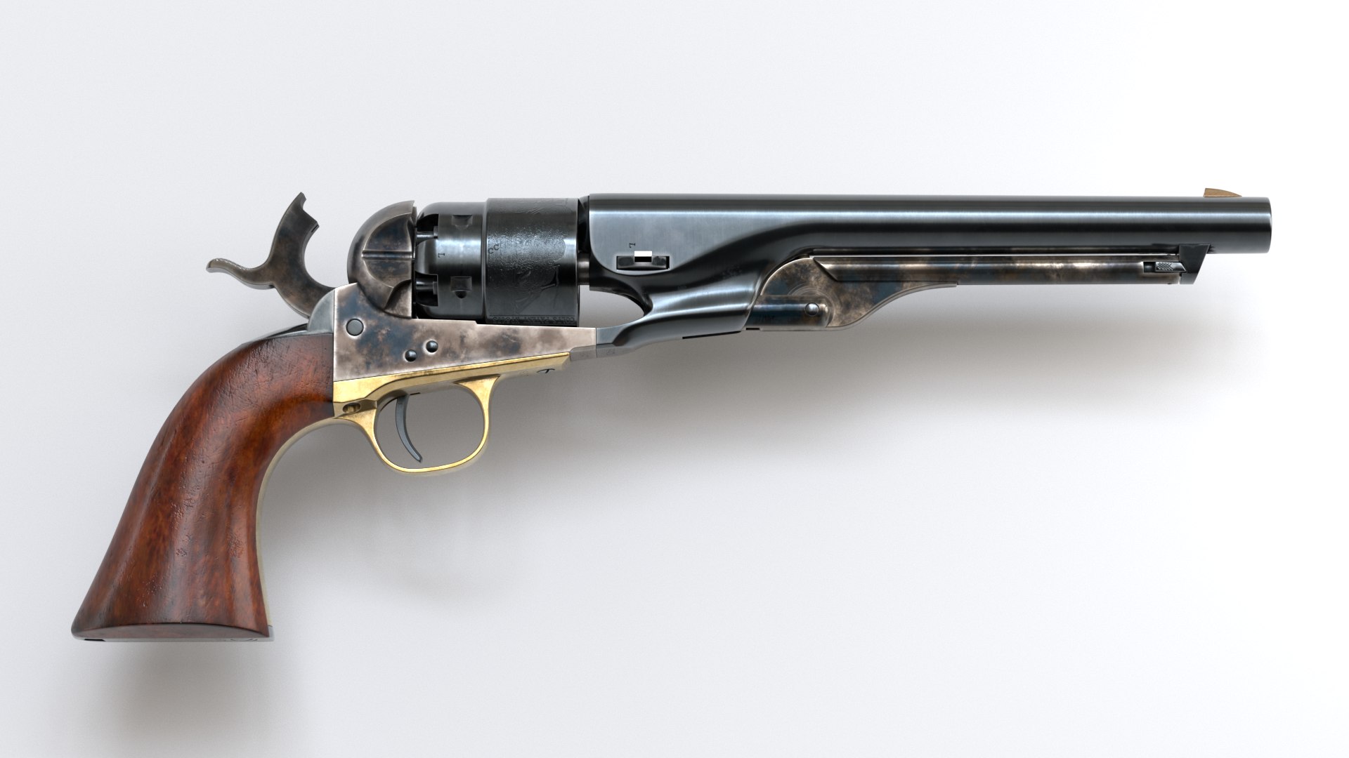 Colt 1860 Army 44 cal model https://p.turbosquid.com/ts-thumb/qE/5k6IV9/Sm/colt1860army_blue_w_image_005/png/1668698219/1920x1080/fit_q87/141716da6e6e1e36907dff9a27cc7451ffb56eda/colt1860army_blue_w_image_005.jpg