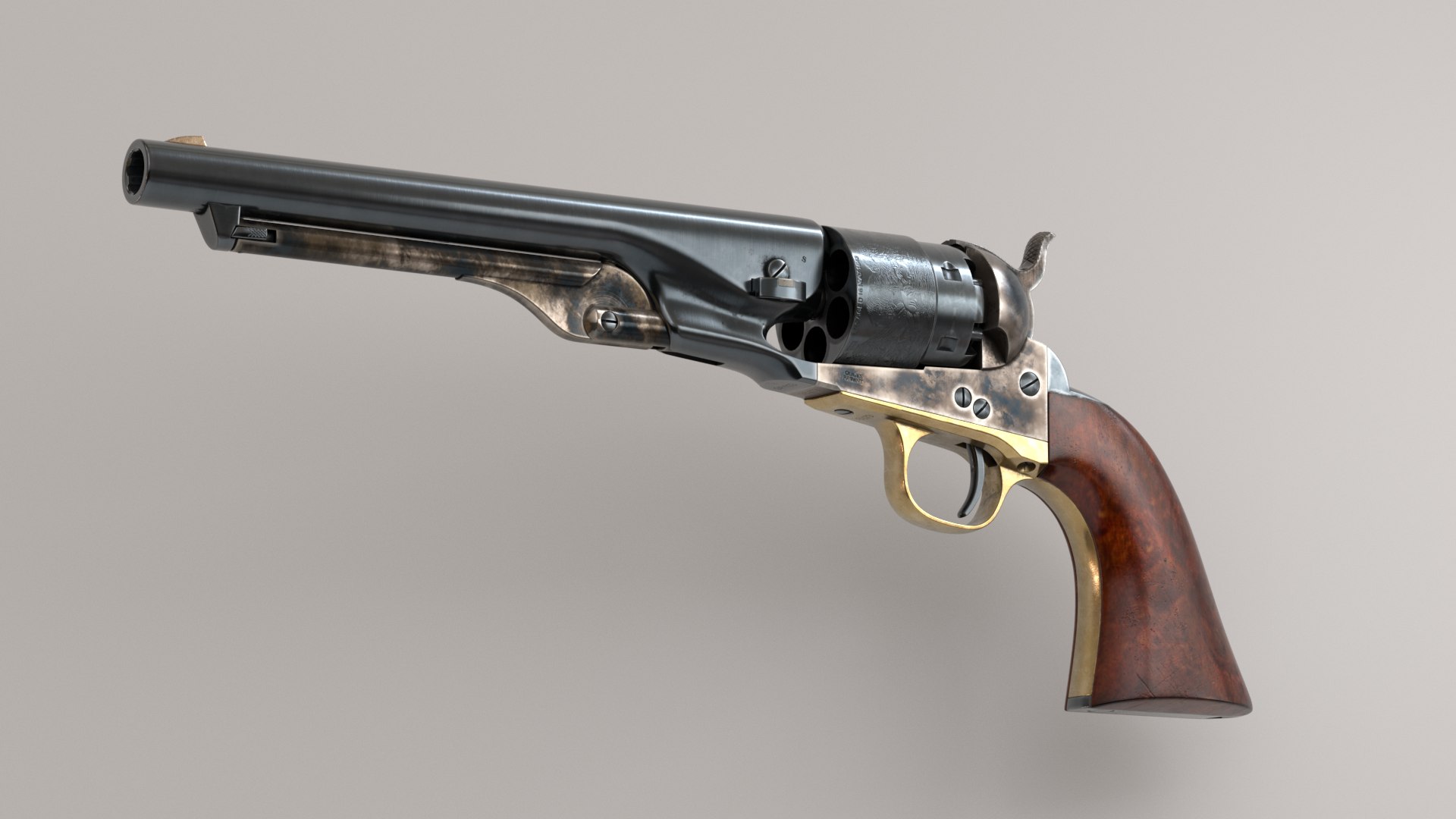 Colt 1860 Army 44 cal model https://p.turbosquid.com/ts-thumb/qE/5k6IV9/zl/colt1860army_blue_w_image_008/png/1668698199/1920x1080/fit_q87/5351a9449fc223d9b4e17a26b19b46abbdf42a49/colt1860army_blue_w_image_008.jpg