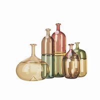 Venini Bolle Bottle By Tapio Wirkkala