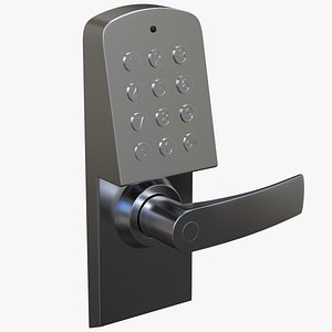 3D door wrist digital code model