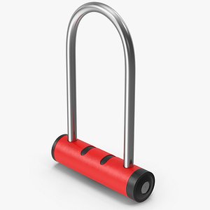 Bicycle Padlock 3D model