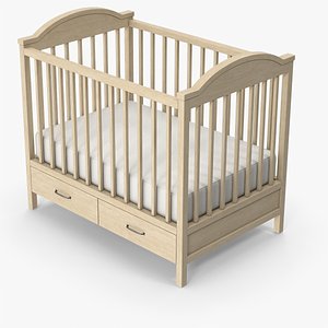 Wooden Baby Bed