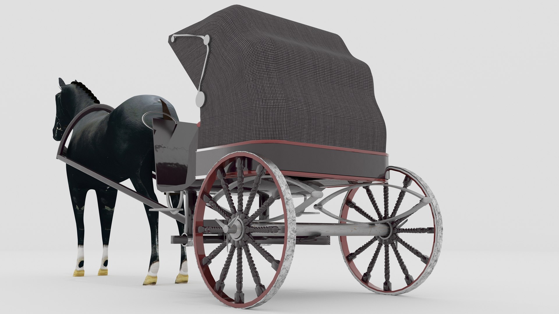 3D Model Race Chariot 8K - TurboSquid 2309345