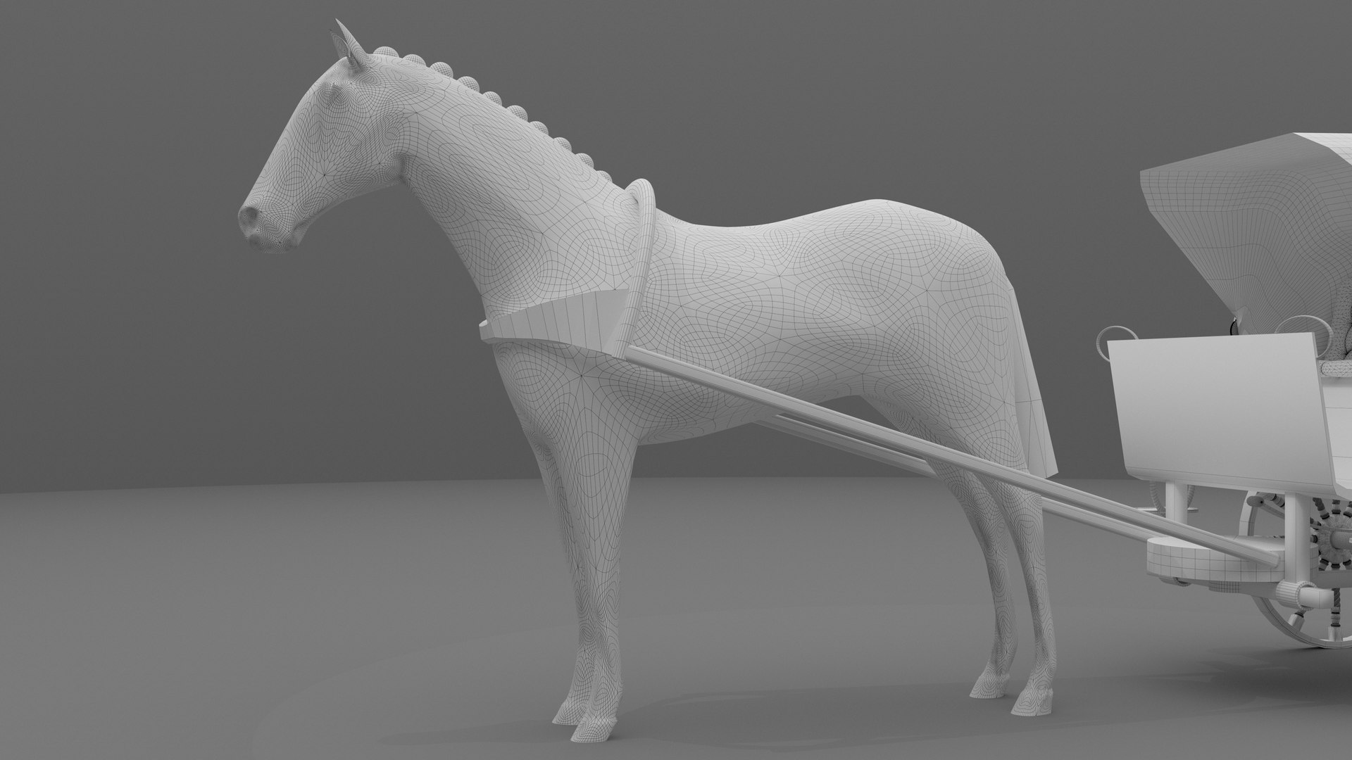 3D Model Race Chariot 8K - TurboSquid 2309345