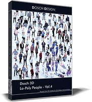 Dosch 3D - LoPoly People Vol 4