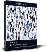 Dosch 3D - LoPoly People Vol 4