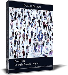 Dosch 3D - LoPoly People Vol 4