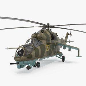 Russian Helicopter Mil Mi-24