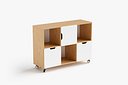 Modern Mobile Sideboard PBR