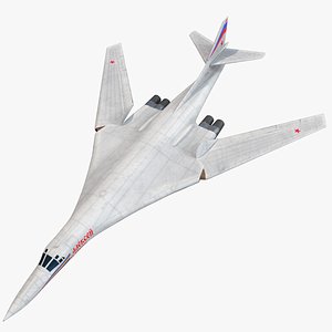 Tu-160 Blackjack Strategic Bomber Tupolev Rigged