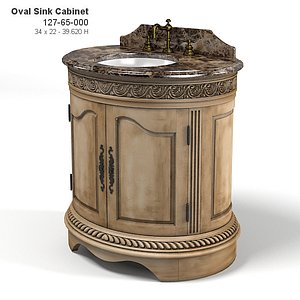 hooker 127-65-000 oval sink cabiner traditional bathroom furniture sink faucet classic retro antique
