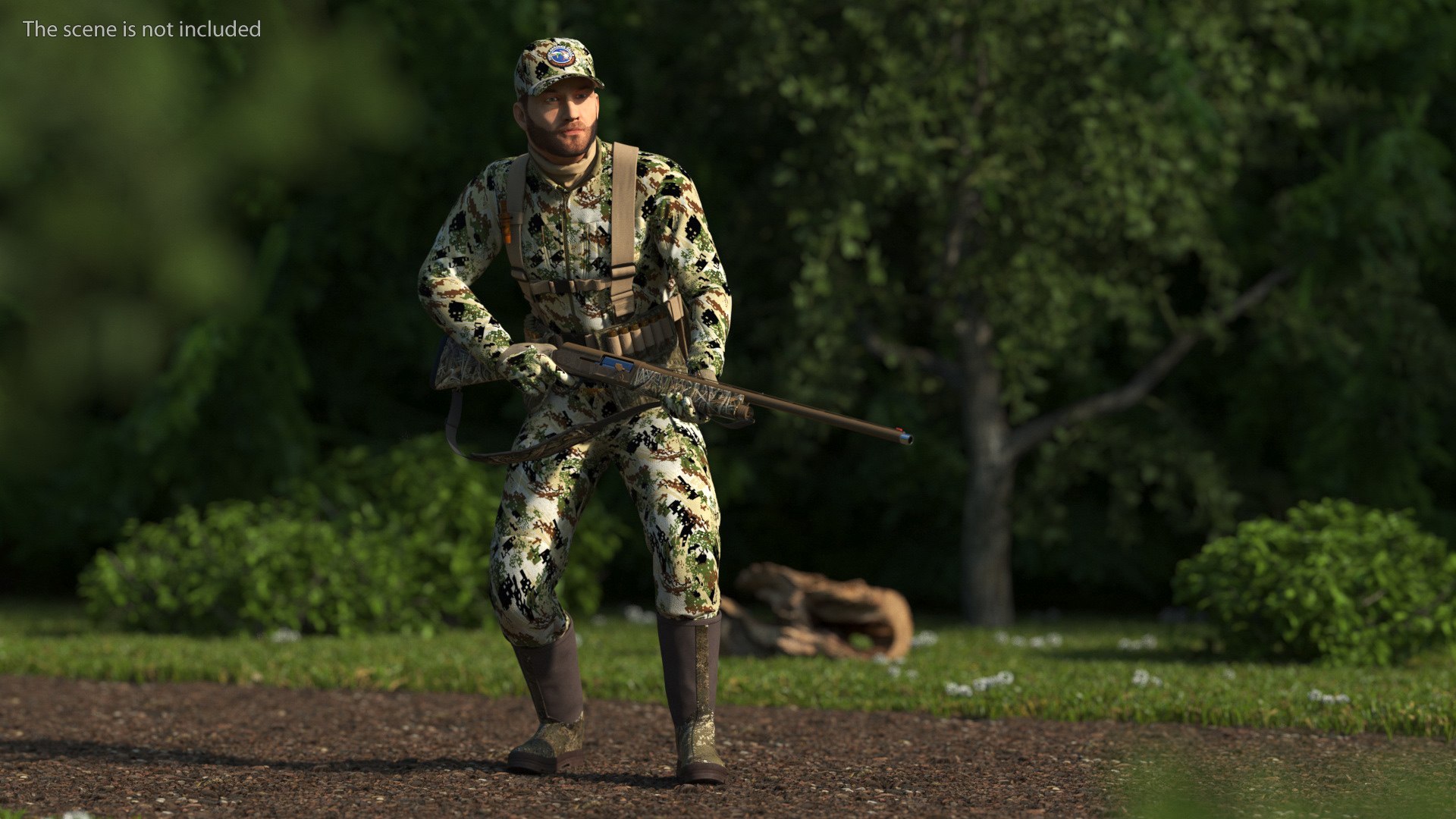 3D Creeping Duck Hunter in Forest Camo Fur https://p.turbosquid.com/ts-thumb/qE/V6QuXt/1k/creepingduckhunterinforestcamofurvray3dmodel002/jpg/1663281462/1920x1080/fit_q87/01969a83b5a6a33ffd38553a4155257b4b1d64fc/creepingduckhunterinforestcamofurvray3dmodel002.jpg