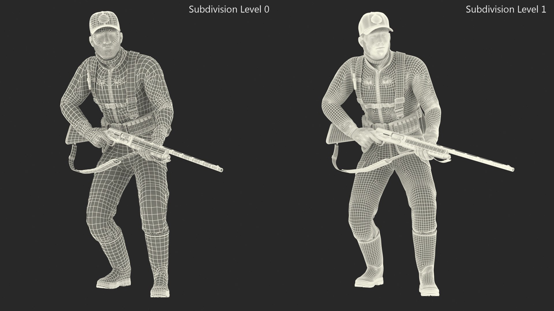 3D Creeping Duck Hunter in Forest Camo Fur https://p.turbosquid.com/ts-thumb/qE/V6QuXt/lk/creepingduckhunterinforestcamofurvray3dmodel018/jpg/1663281516/1920x1080/fit_q87/1574a56135900ca120048e2598c3a916437d0f83/creepingduckhunterinforestcamofurvray3dmodel018.jpg
