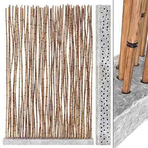 Bamboo low decor n5
