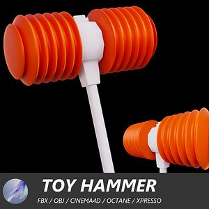 3D model Toy Hammer