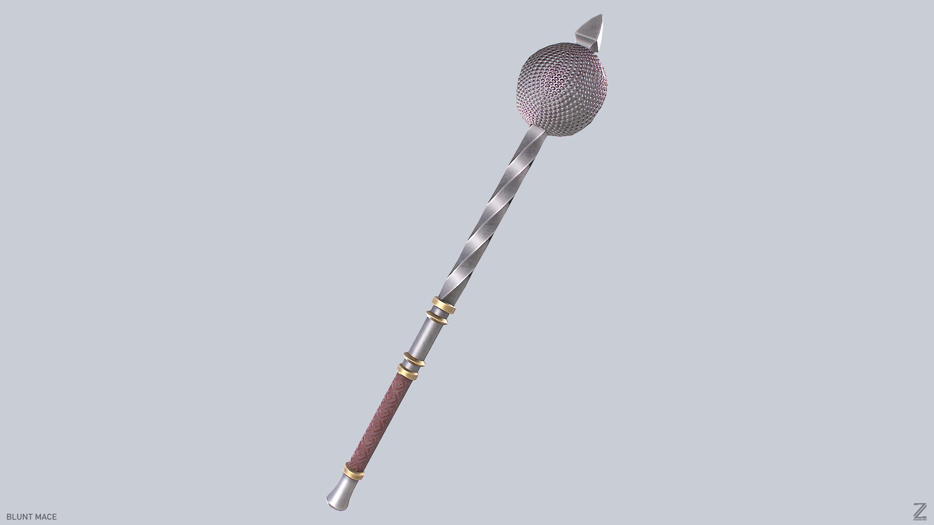 3D Model Blunt Mace TurboSquid 2223429