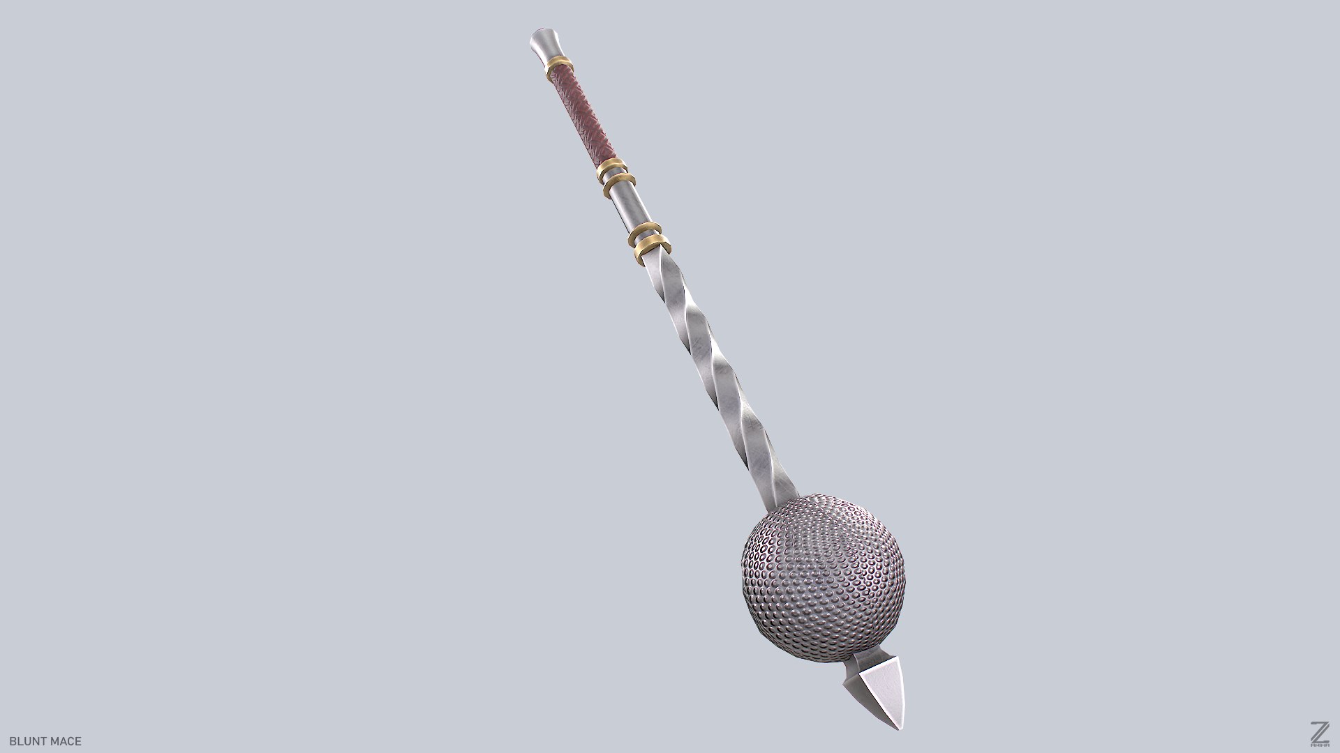 3D Model Blunt Mace TurboSquid 2223429