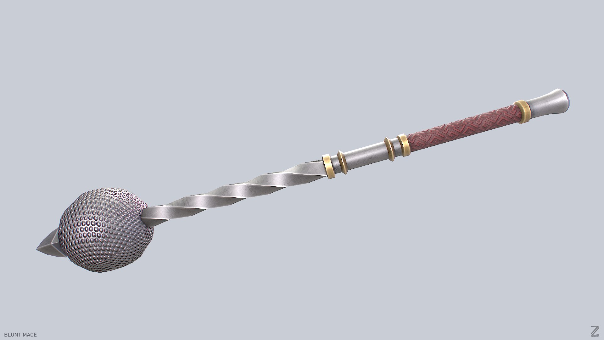 3D Model Blunt Mace TurboSquid 2223429