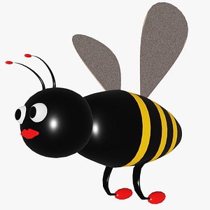 black cartoon Bee