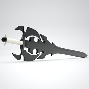 3D model Sword of Darkness Black Steel