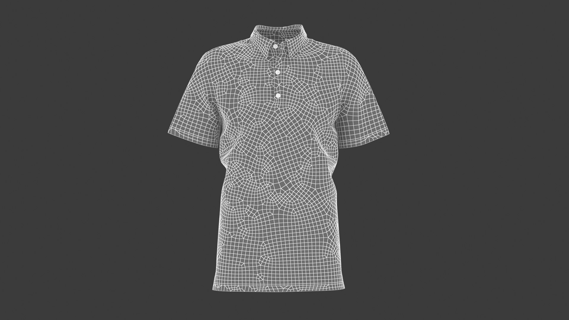 Polo Shirt 01 Black 3D model - TurboSquid 2165757