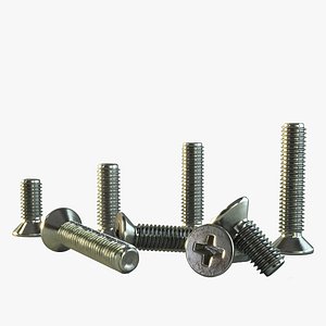 SCREW M6 TYPE COLLECTION 3D model