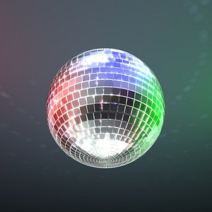 disco ball 3d model