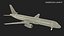 United Airlines Boeing 757 Rigged for Maya model