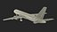 United Airlines Boeing 757 Rigged for Maya model