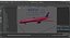 United Airlines Boeing 757 Rigged for Maya model