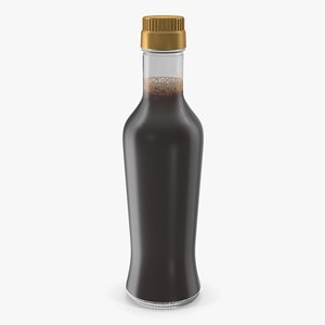 3D Premium Soy Sauce Bottle model