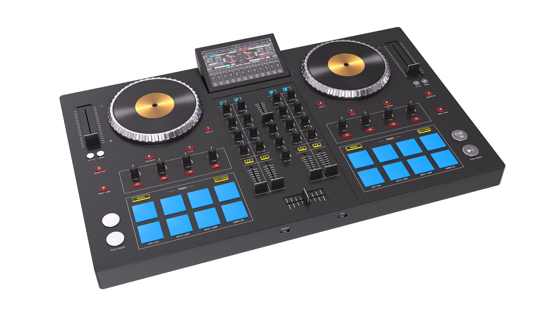 3D DJ Set https://p.turbosquid.com/ts-thumb/qF/ASEeWH/tz/djset7/jpg/1651194752/1920x1080/fit_q87/328924a16afe82dbca7303305613f48961e06520/djset7.jpg