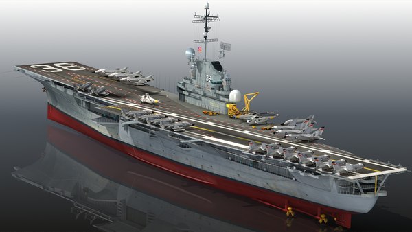 Uss shangri-la cvs 38 3D model - TurboSquid 1537756