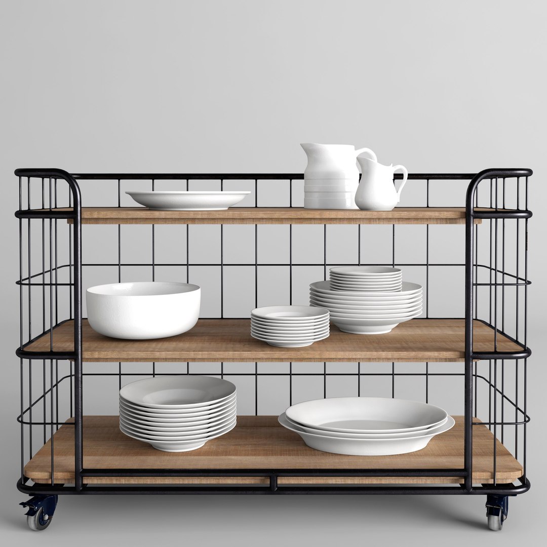3d Model Racks Bakers