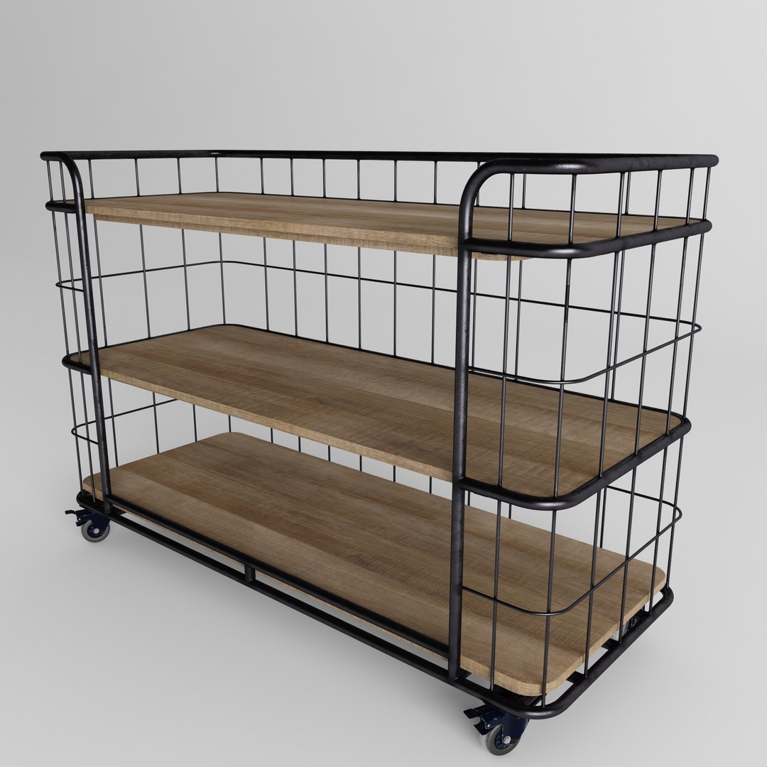 3d Model Racks Bakers