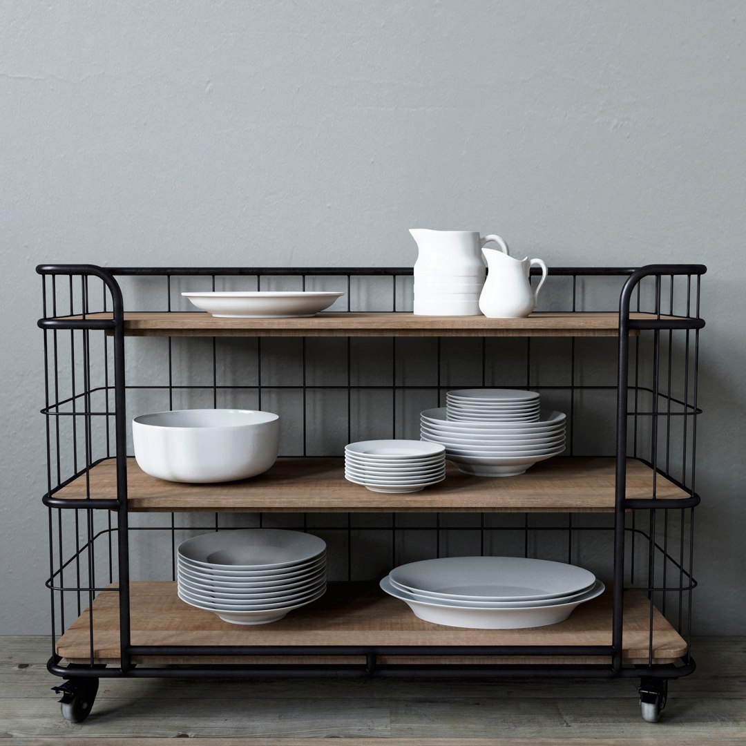 3d Model Racks Bakers