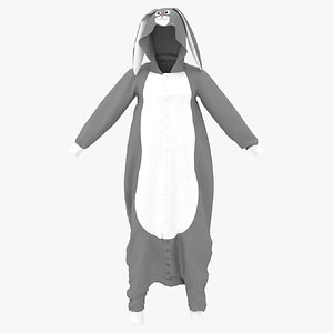 Male kigurumi hare