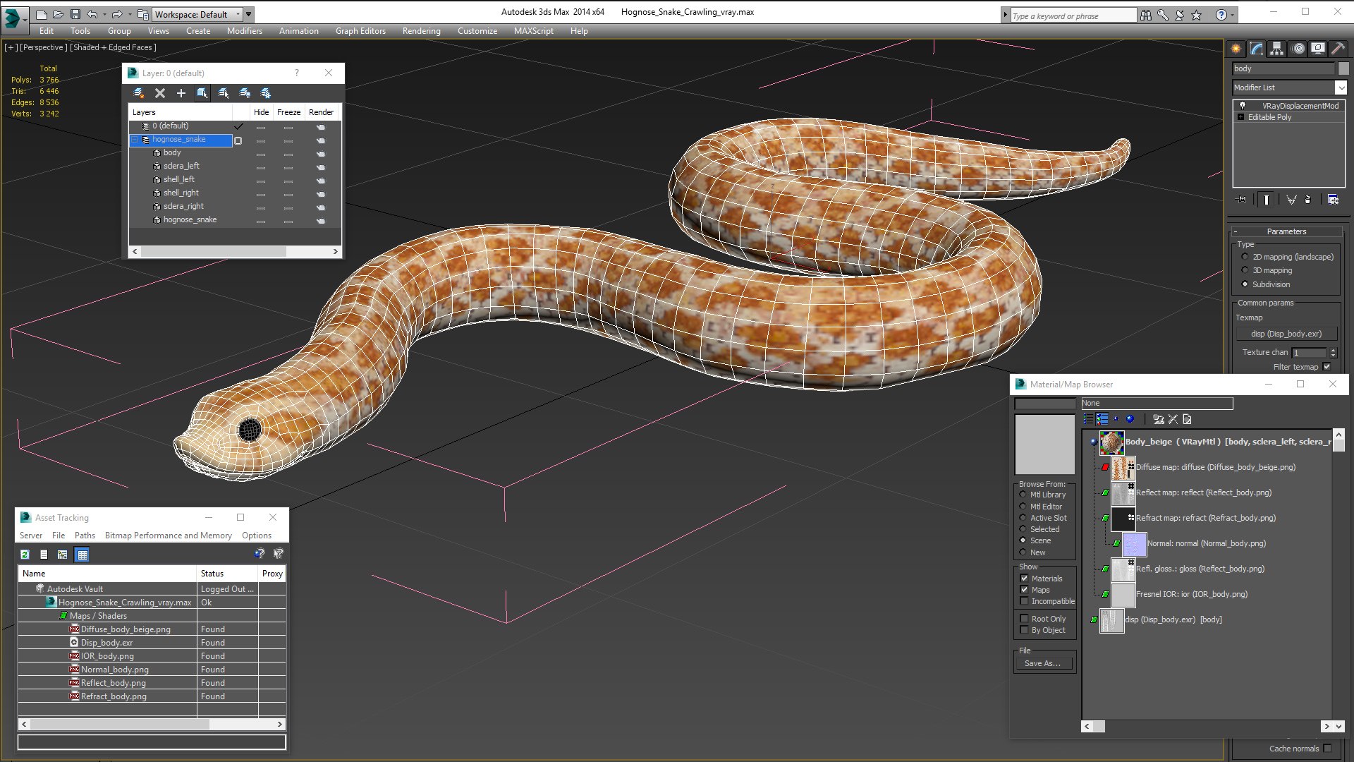 3D hognose snake crawling https://p.turbosquid.com/ts-thumb/qF/HRV0Ed/89ozHazj/hognosesnakecrawling3dsmodel020/jpg/1574688050/1920x1080/fit_q87/43e1631a0a262f86a45cf993ac696b5b299ba9ac/hognosesnakecrawling3dsmodel020.jpg