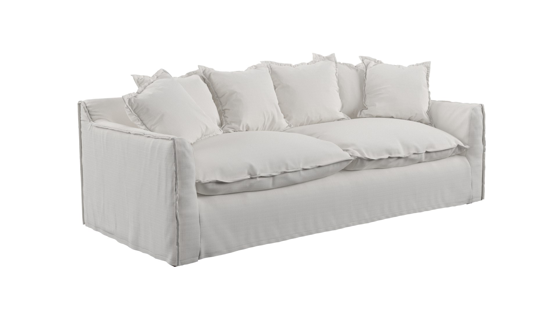 3D Model Palermo 3 Seater Sofa - TurboSquid 2040425