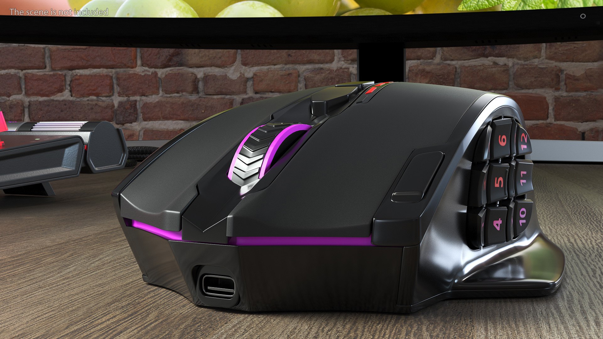 3D Model Wireless RGB Gaming Mouse - TurboSquid 2099523