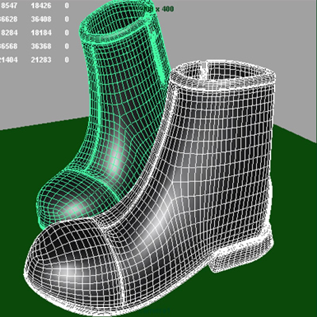 3d winter boots