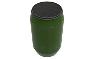 3D Plastic Tanker V4 model