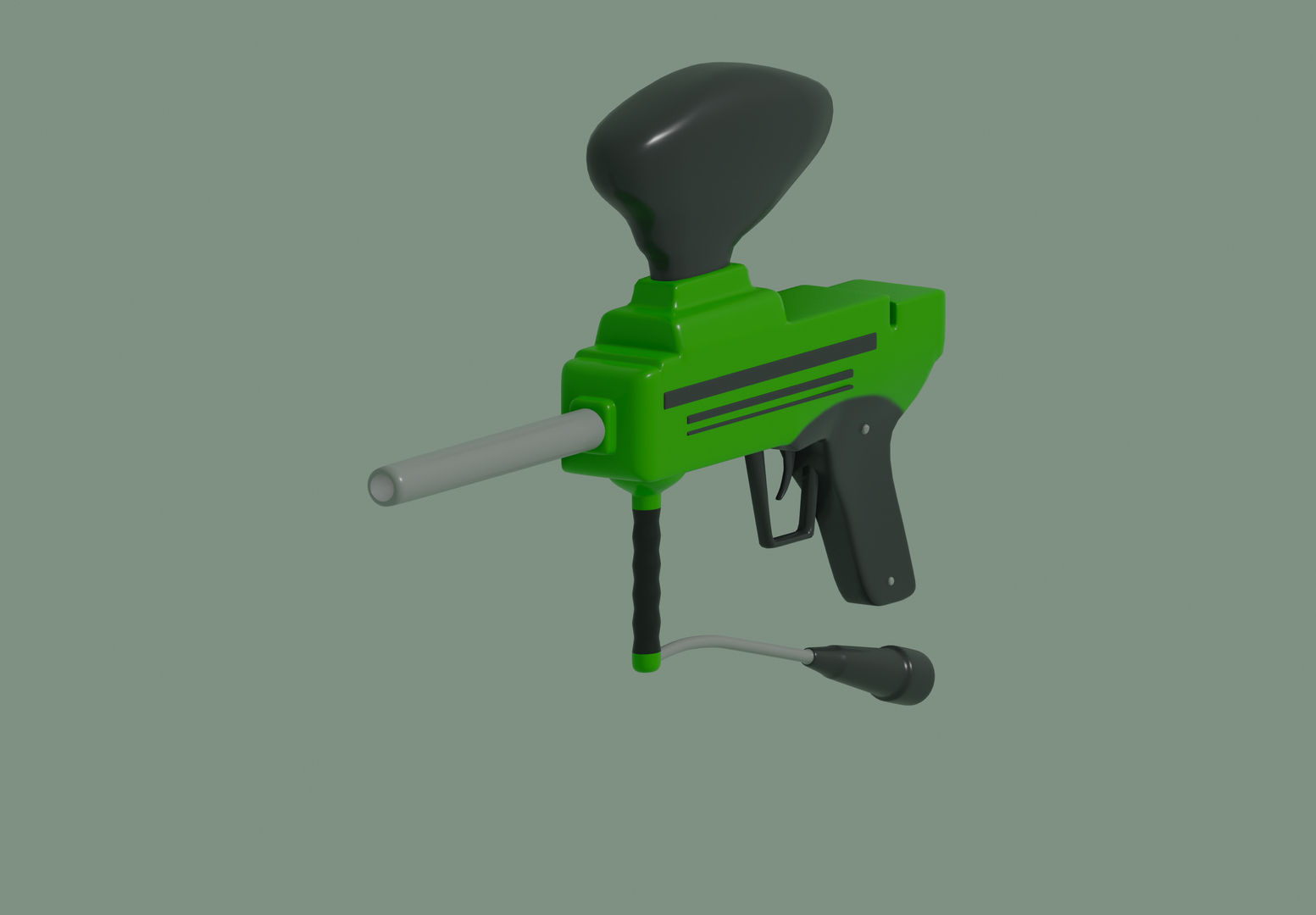 Paintball Gun 3D model TurboSquid 1868605