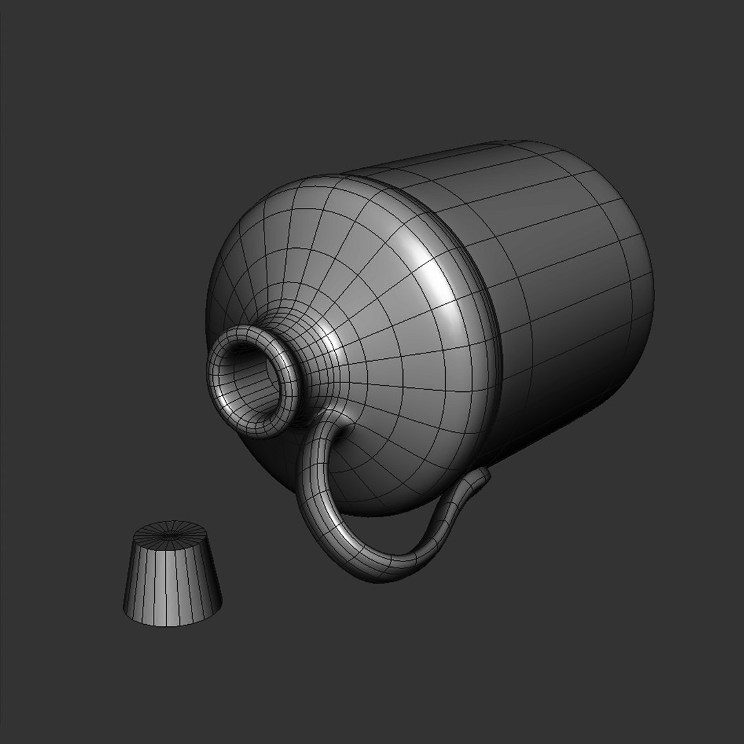 Jug Bottle Obj