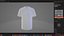 V字型ラウンドネックTシャツ CLO FILE
