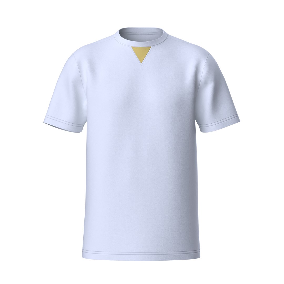 3D Round Neck Tee With V Shape CLO FILE model https://p.turbosquid.com/ts-thumb/qF/VjaStb/j5/roundneckteewithvshapedg100301_front/png/1713275567/1920x1080/fit_q87/9e954f7ecd65e8caeb5325eb14589a911ca89dd0/roundneckteewithvshapedg100301_front.jpg