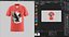 V字型ラウンドネックTシャツ CLO FILE